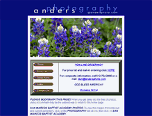 Tablet Screenshot of andersphototwo.com